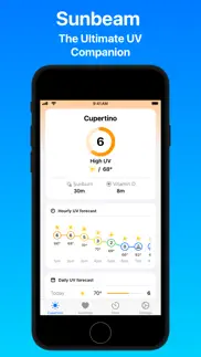sunbeam: uv index iphone screenshot 1