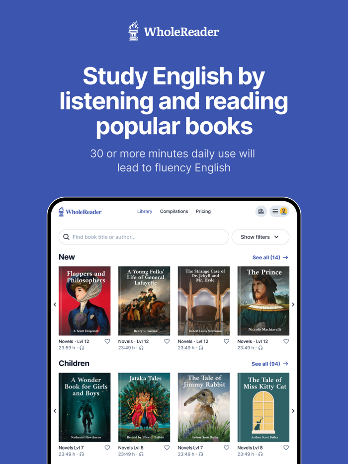 WholeReader Immersive Reading