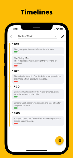 ‎Fortelling - Writer Tools Screenshot