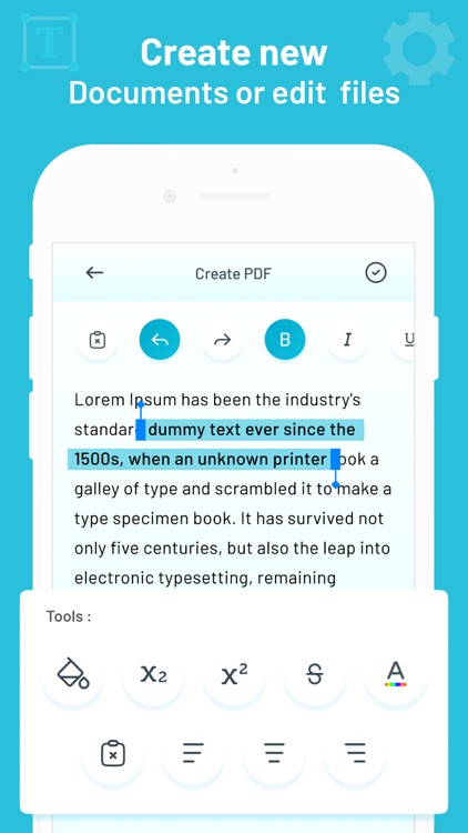 Document Reader and Editor screenshot-3