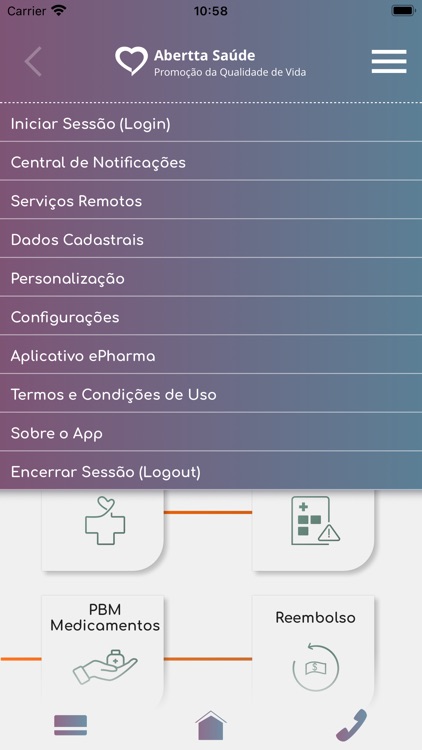 Abertta Saúde Mobile