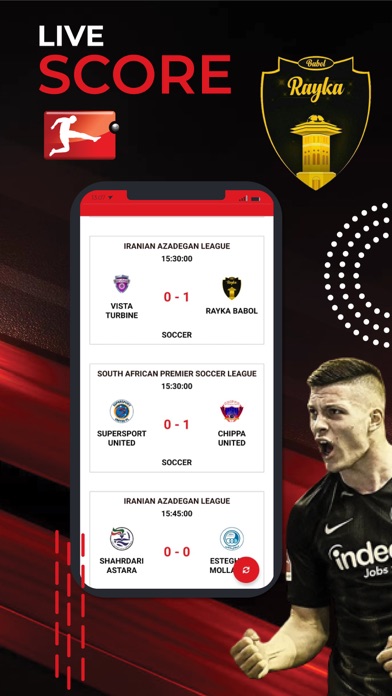 Live Bundesliga Football Screenshot