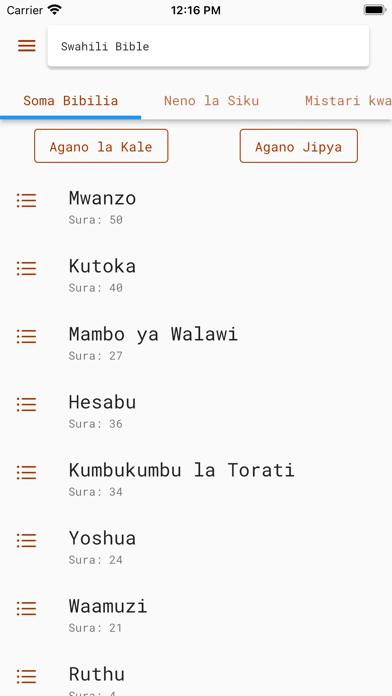 Bibilia Takatifu Screenshot