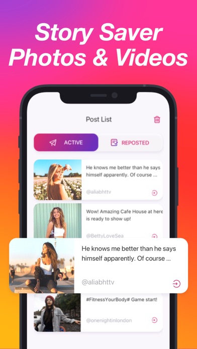 Repost Story: Saver for Post Screenshot