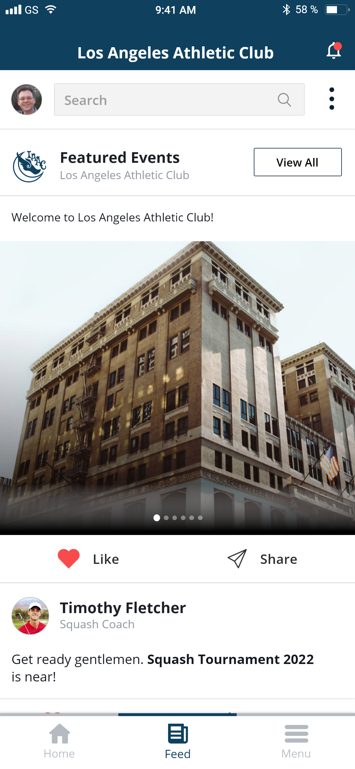 LOS ANGELES ATHLETIC CLUB screenshot 3