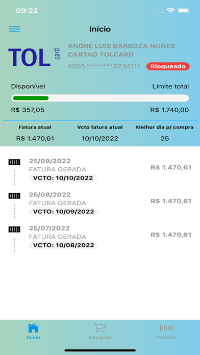 TolCard Screenshot