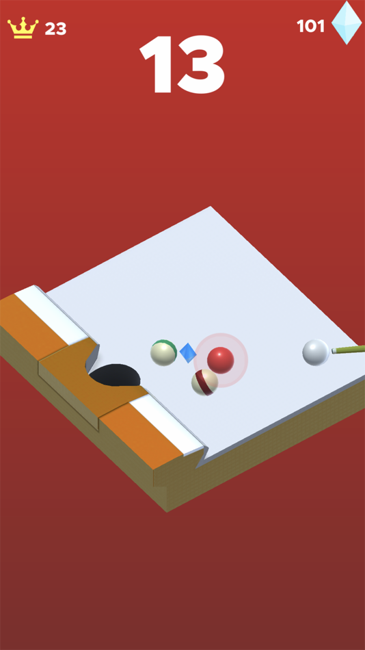 #4. Billiard Puzzles (iOS) 由: Hoa Dang