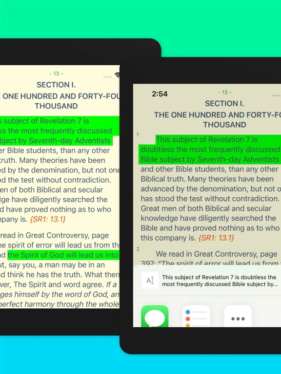 The Shepherd's Rod Series iPad screenshot 9 - Reference app
