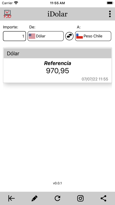 iDolar FJD Screenshot
