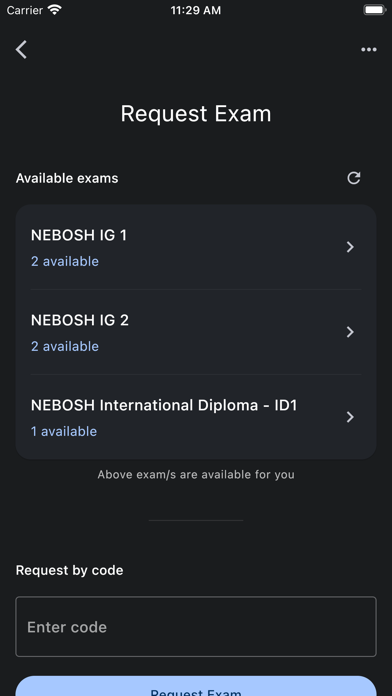 HSEPro Learner App Screenshot
