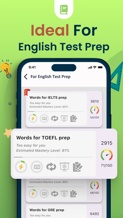 iPaddle English Vocab Builder Screenshot