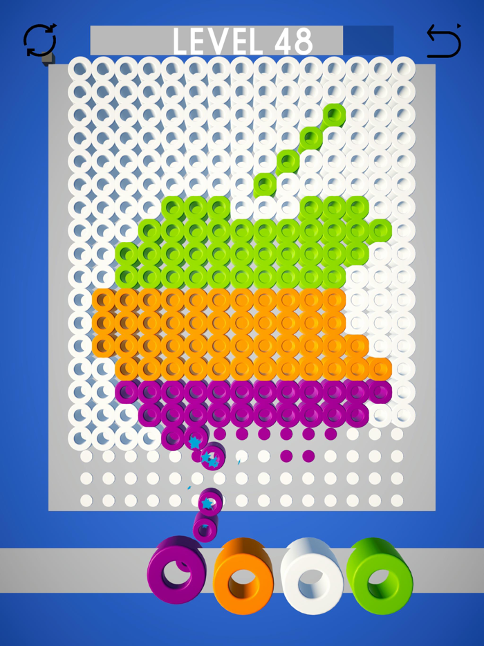 Hama Beads Art Coloring Design