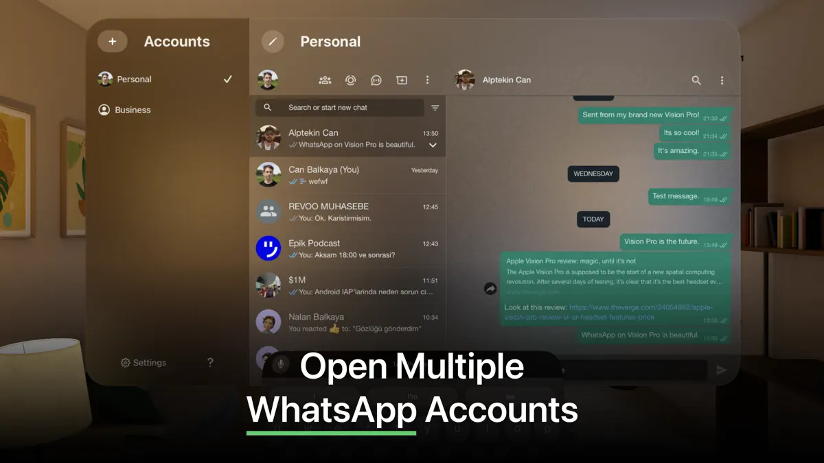 Dual Messenger App screenshot 1