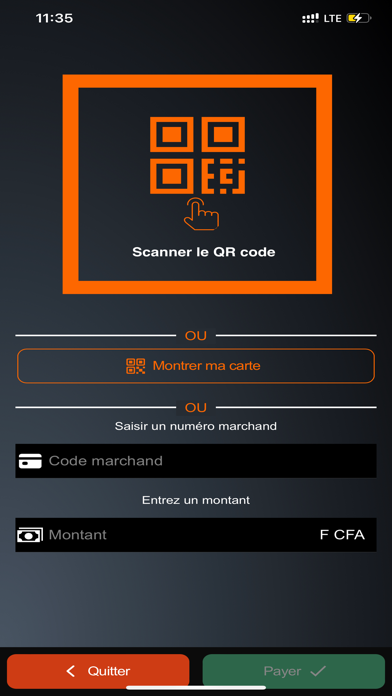 Orange Money Burkina Faso Screenshot