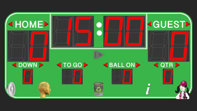 Football Scoreboard Deluxe Screenshot