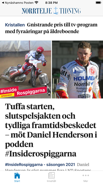 Screenshot #1 pour Norrtelje Tidning