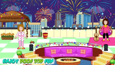 My friend’s town pajama party Screenshot