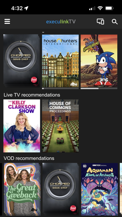 Execulink TV Screenshot