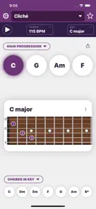 Autochords screenshot #1 for iPhone