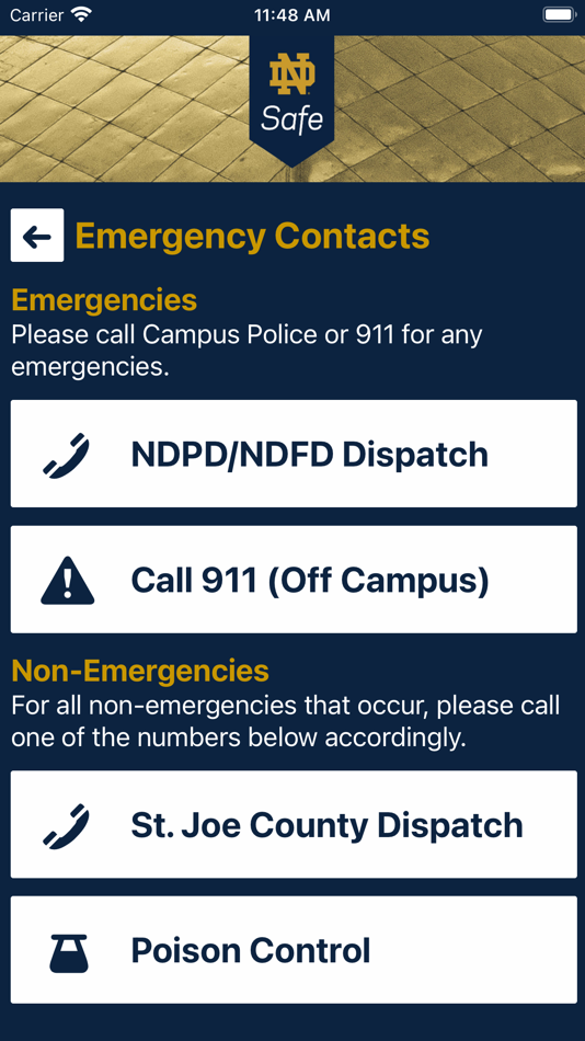 #2. ND Safe (iOS) 由: University of Notre Dame du Lac