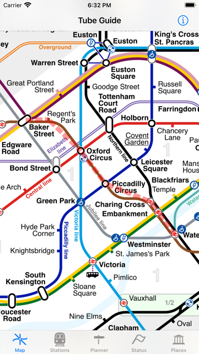 London Tube Map and Guide Screenshot