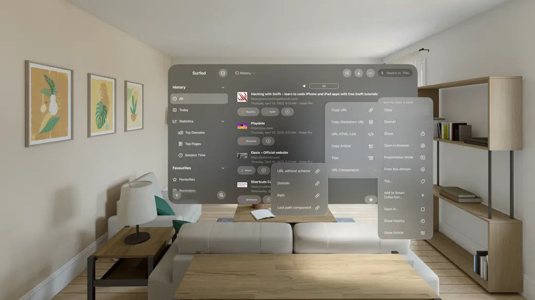 Surfed - Browser & Bookmark screenshot 5
