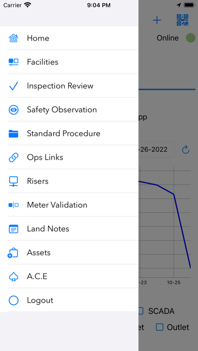 WaterBridge Facility Inspector Screenshot