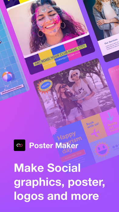 Flyer Poster Design Maker App Screenshot