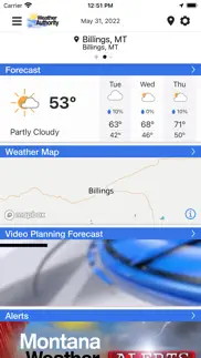 montana weather authority iphone screenshot 1