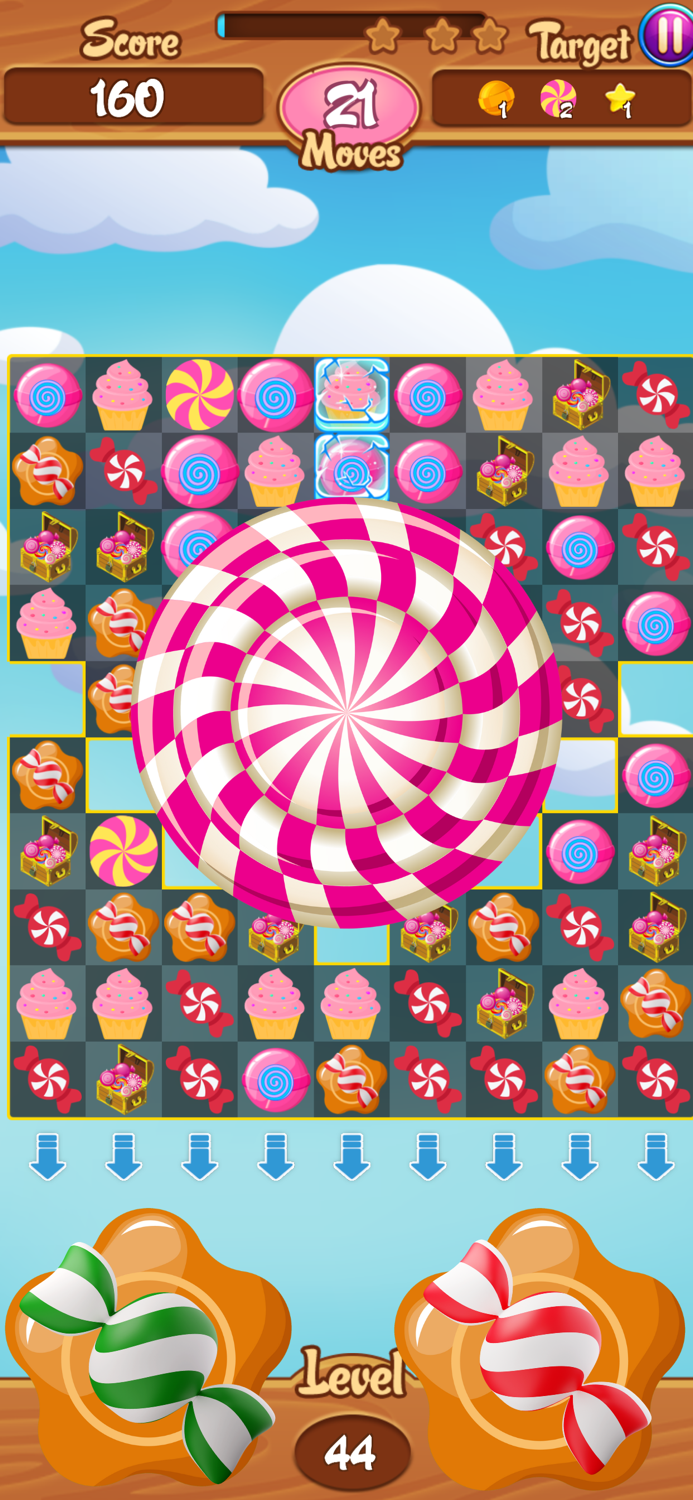 Candy duel Match3 Premium pop