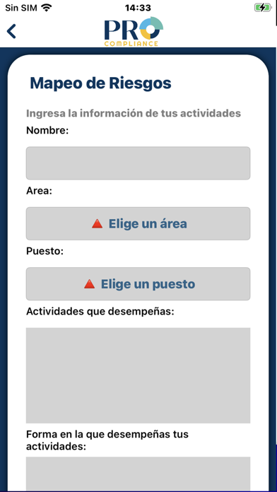 Pro Compliance Screenshot