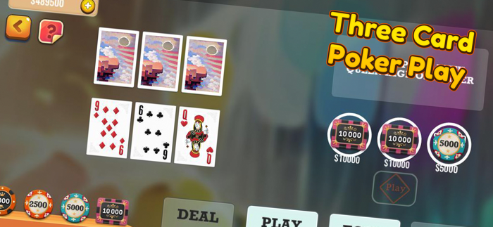 Three Card Poker PLAY