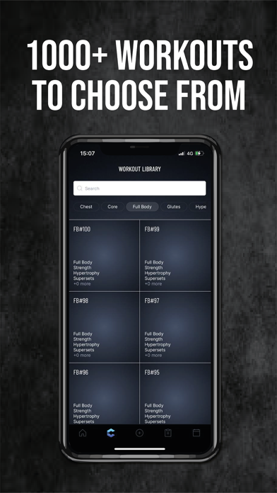 CMPND WorkOutPro Screenshot