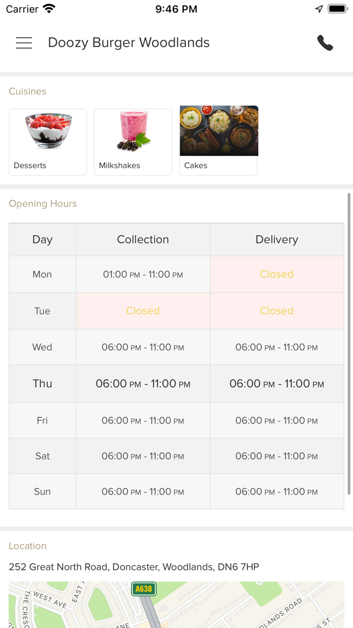 Doozy Burger Woodlands