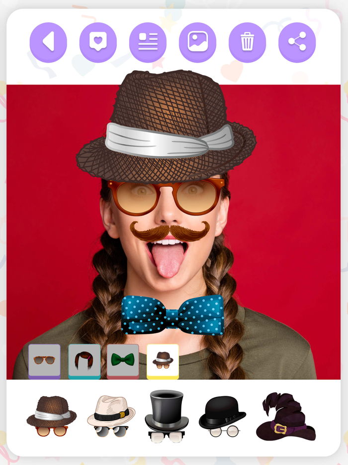 Face Stickers Selfie Camera