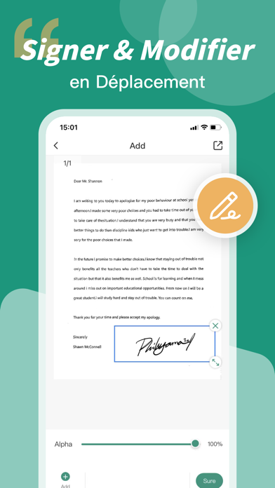 Screenshot #3 pour Text Scanner：PDF Editor & OCR