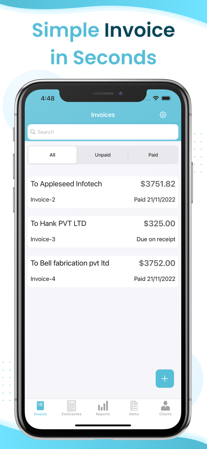 OnTheGo Invoice Estimate Maker