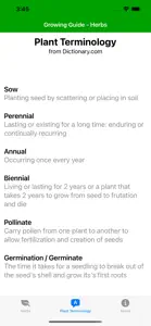 Growing Guide - Herbs screenshot #5 for iPhone