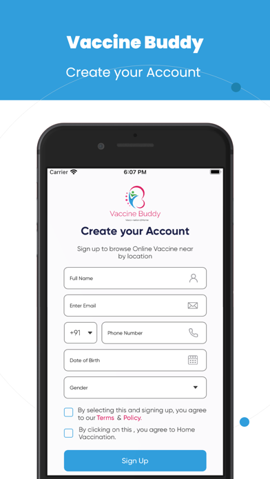 Vaccine Buddy Screenshot