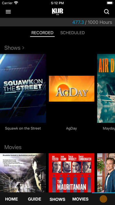 KUB TV Screenshot
