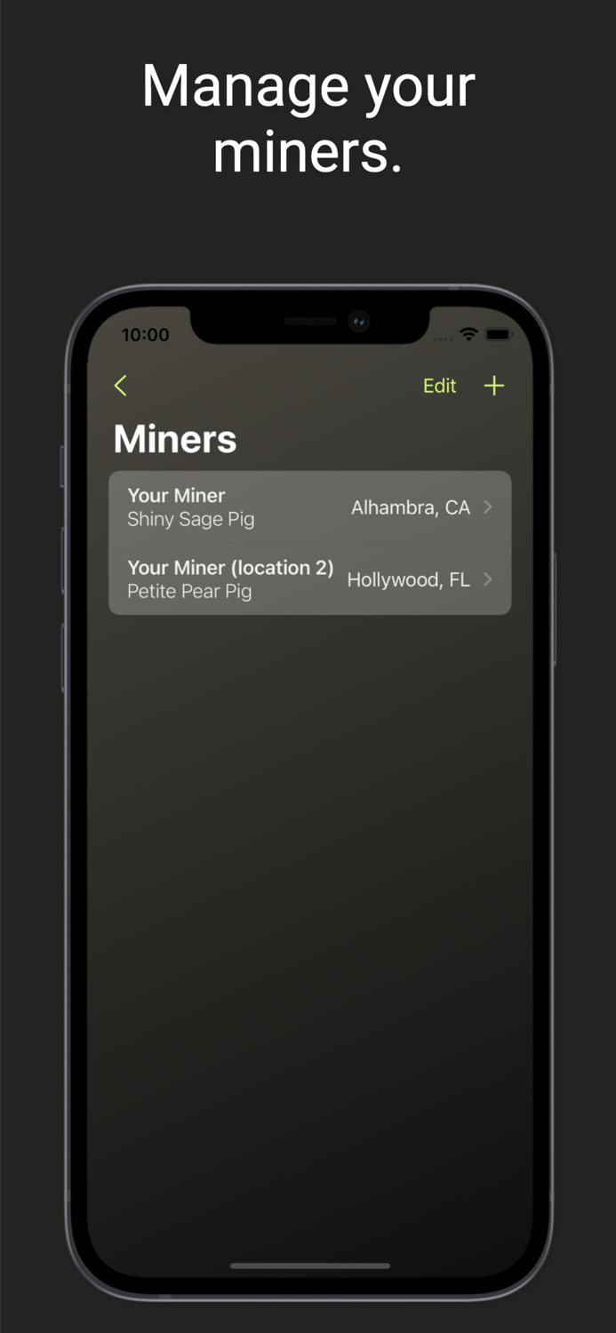 myHelium - Track your miners