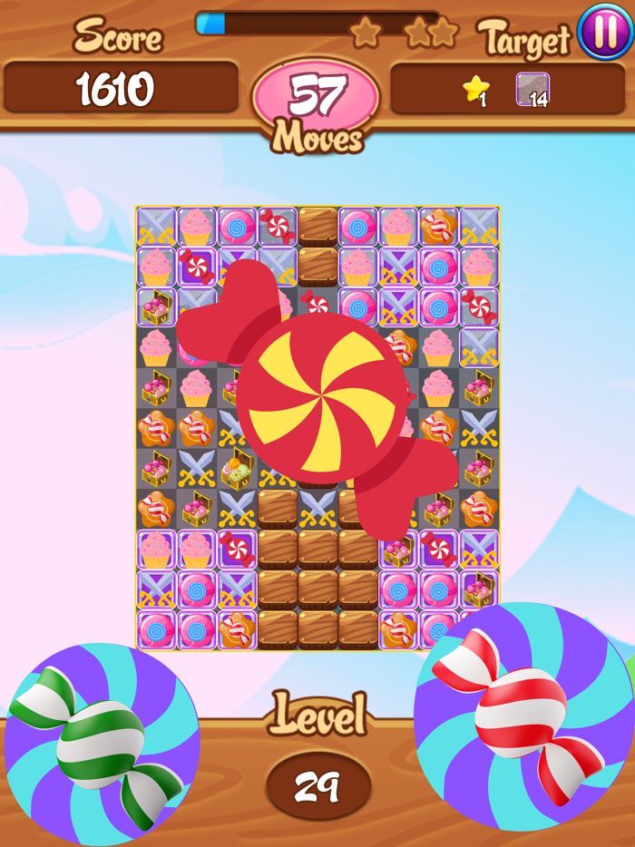 Candy duel Match3 Premium pop