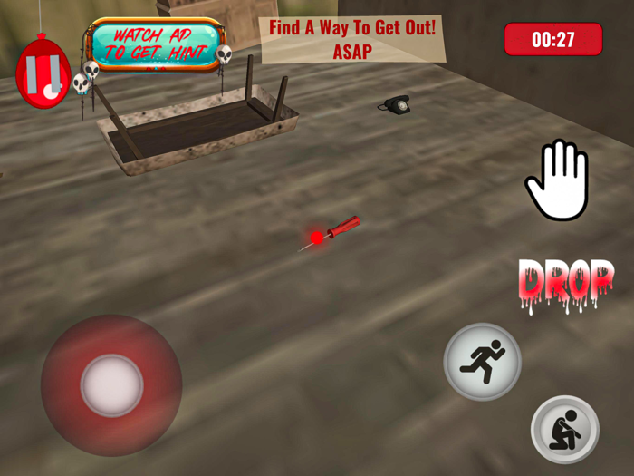 Scary Clown Escape Horror Game