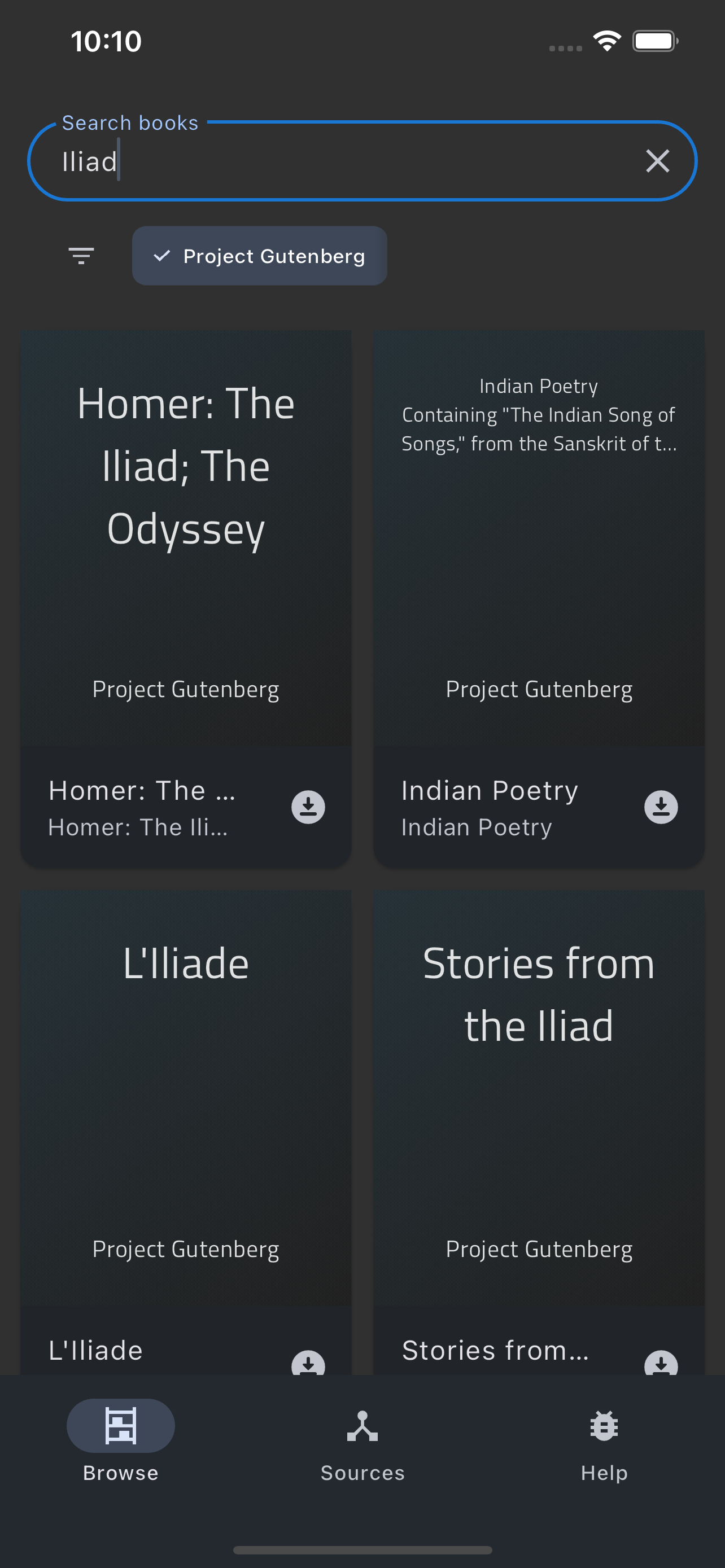 Bookoscope - OPDS crawler