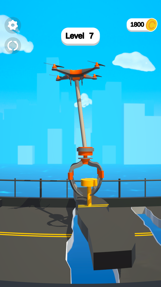 #3. Claw Builder: Drone Machine (iOS) Bởi: AI Games FZ