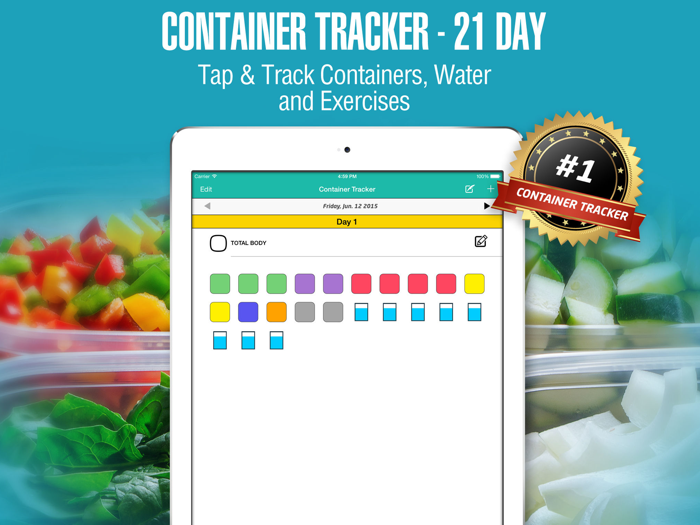 21 Day Container Tracker