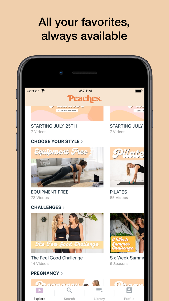 Peaches Pilates Online