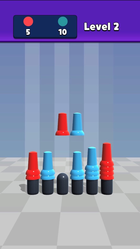 #3. Hat Stack (iOS) 由: Svyatoslav Fedoriv