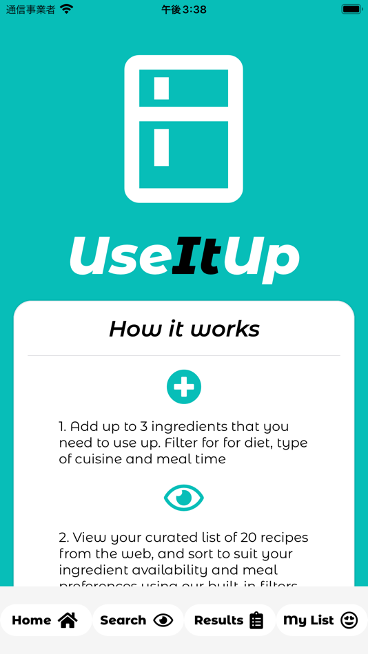 #1. Use It Up: A Recipe Database (iOS) بواسطة: Barcelona Code School
