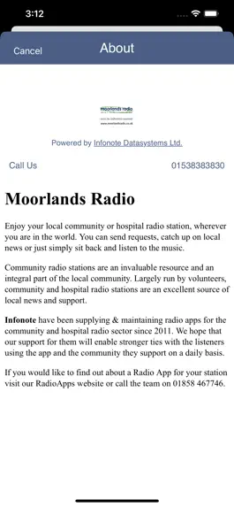 Game screenshot Moorlands Radio mod apk